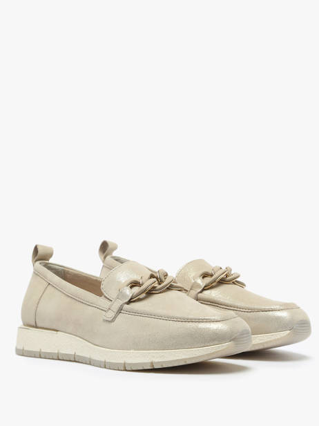 Mocassins En Cuir Tamaris Blanc accessoires 42 vue secondaire 2