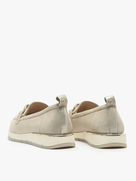 Mocassins En Cuir Tamaris Blanc accessoires 42 vue secondaire 3