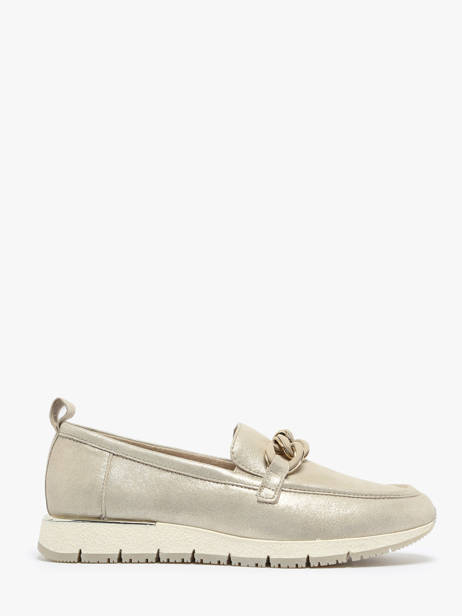 Mocassins En Cuir Tamaris Blanc accessoires 42