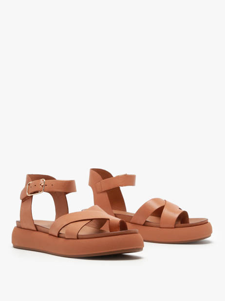Sandales En Cuir Inuovo Vert accessoires A96002 vue secondaire 2