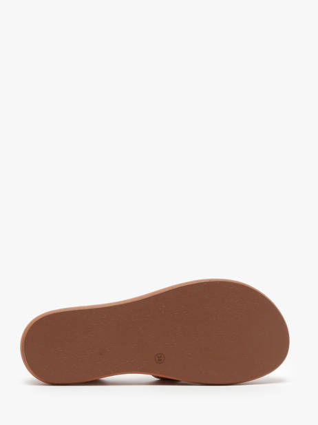 Sandales En Cuir Inuovo Vert accessoires A96002 vue secondaire 4