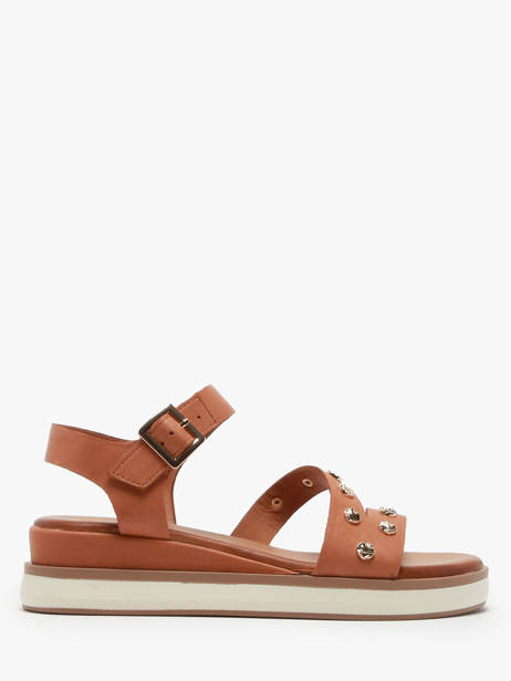 Sandales En Cuir Inuovo Vert accessoires 113094