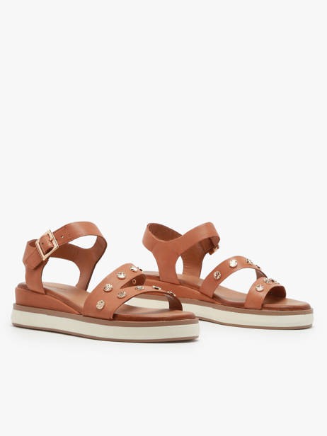 Sandales En Cuir Inuovo Vert accessoires 113094 vue secondaire 2