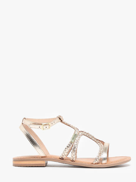 Sandales Avec Brides Bongo Les tropeziennes Or accessoires BONGO
