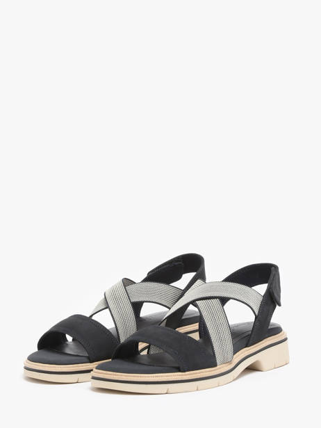 Sandales En Cuir Tamaris Bleu accessoires 42 vue secondaire 1