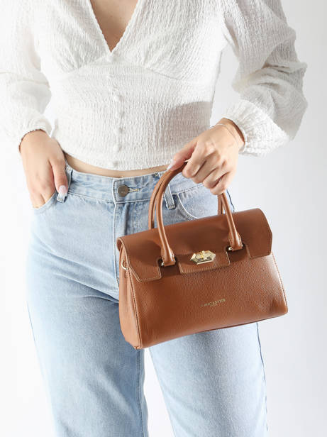 Shoulder Bag Milano Cosmos Leather Lancaster Brown milano cosmos 77 other view 1