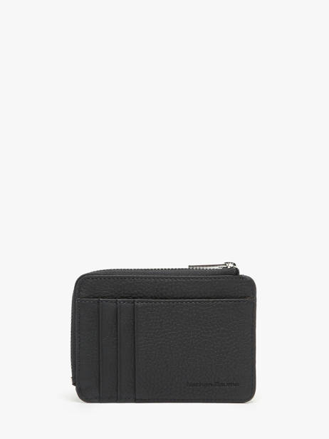 Leather Coin Purse With Card Slots Nathan baume Black original n 217N other view 2