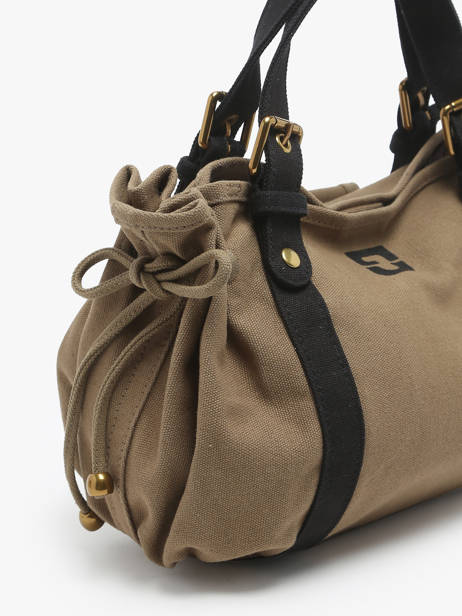 Sac 18h Canvas Coton Gerard darel Vert canvas DBS67450 vue secondaire 5