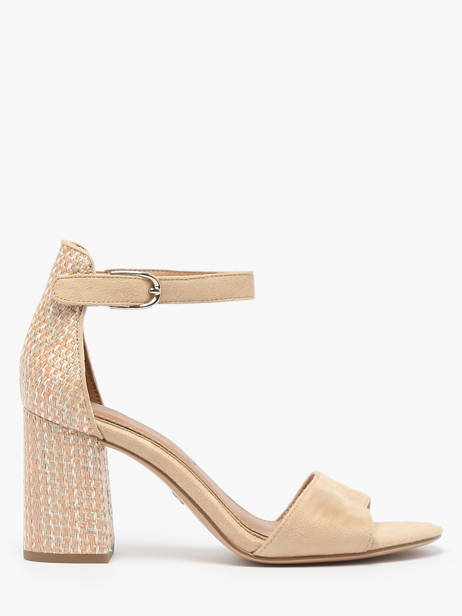 Sandales à Talon Tamaris Beige accessoires 42