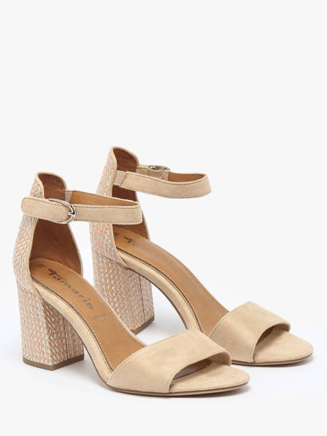 Sandales à Talon Tamaris Beige accessoires 42 vue secondaire 1