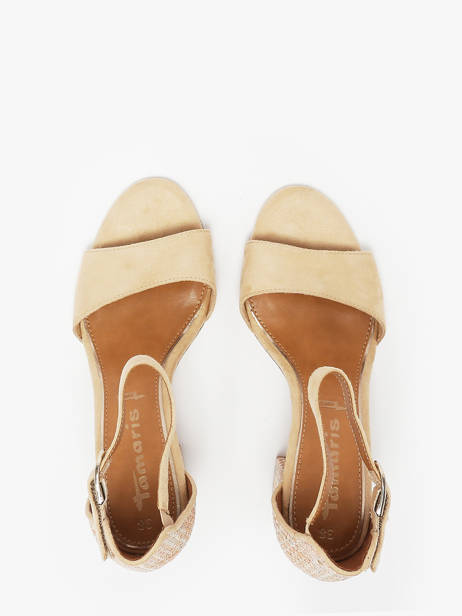 Sandales à Talon Tamaris Beige accessoires 42 vue secondaire 3