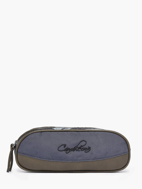 Trousse 2 Compartiments Cameleon Gris vintage urban PBVBTROU