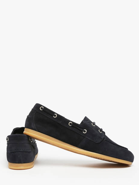 Chaussures Bateau En Cuir Tamaris Bleu accessoires 44 vue secondaire 3