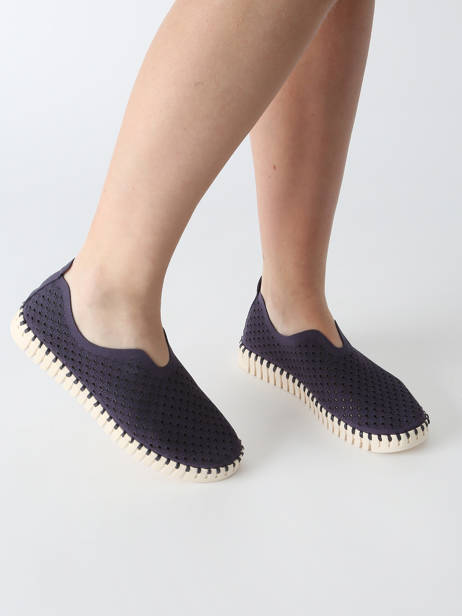 Mocassins Ilse jacobsen Bleu accessoires TULI3275 vue secondaire 1