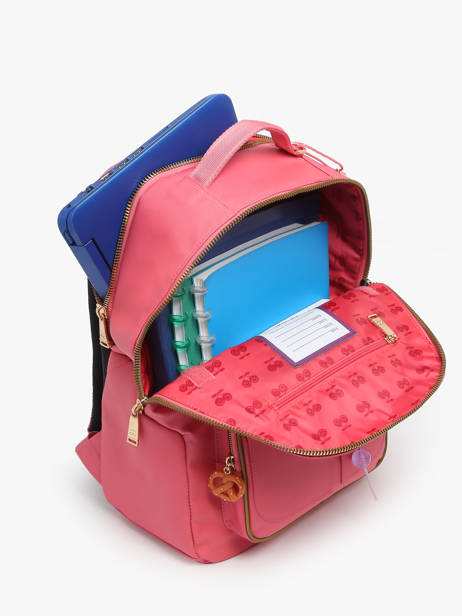 Sac à Dos 1 Compartiment Jeune premier Rose daydream girls G vue secondaire 2