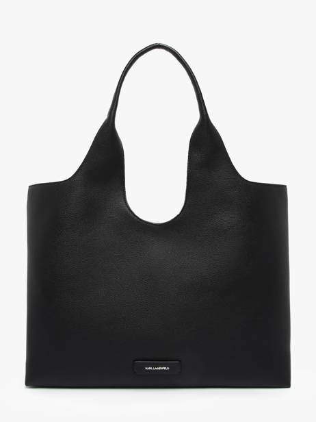 Sac Porté épaule K Ikon Polyurethane Karl lagerfeld Noir k ikon A3W30096 vue secondaire 3