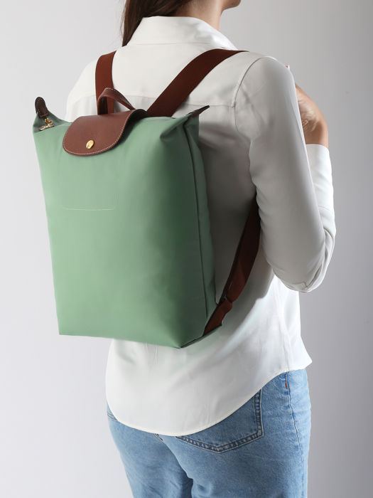 Longchamp Le pliage original Backpack Green