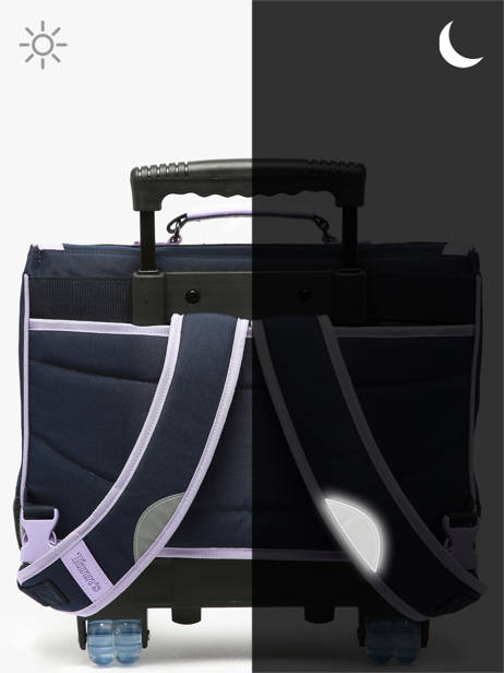 Cartable à Roulettes Tann's Bleu les fantaisies f 47274 vue secondaire 6