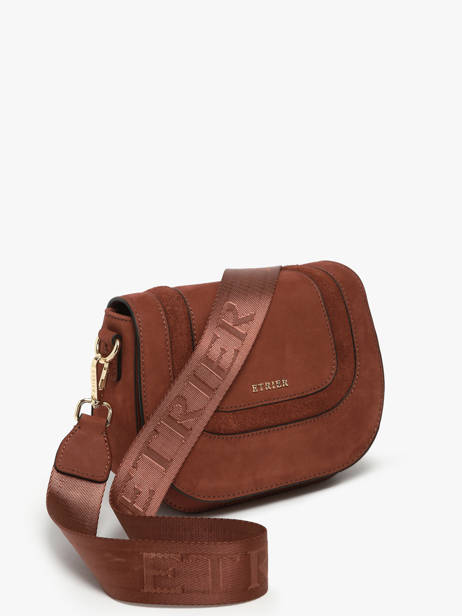 Sac Bandoulière Lasso Etrier Marron lasso ELAS152S vue secondaire 2