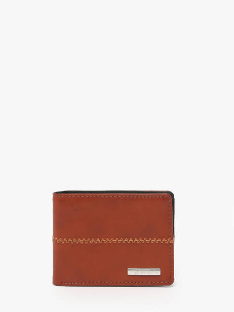 Portefeuille Stitchy Quiksilver Marron wallets QYAA3243