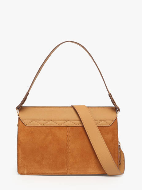 Sac Porté épaule La Suite Cuir Paul marius Orange la suite GABRISUI vue secondaire 4