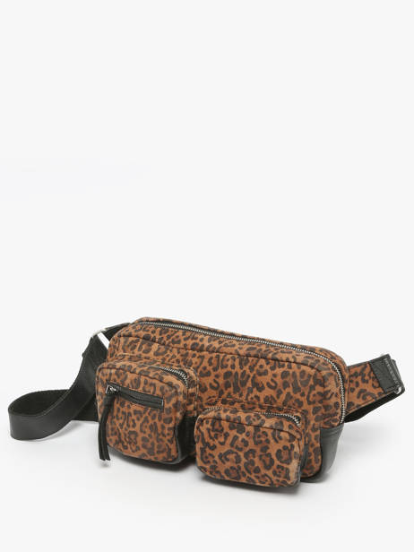 La Banane 90s Cuir Paul marius Noir 90's BANAN90S vue secondaire 2