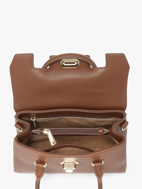 Sac Bandoulière Milano Cosmos Cuir Lancaster Marron milano cosmos 77 vue secondaire 3