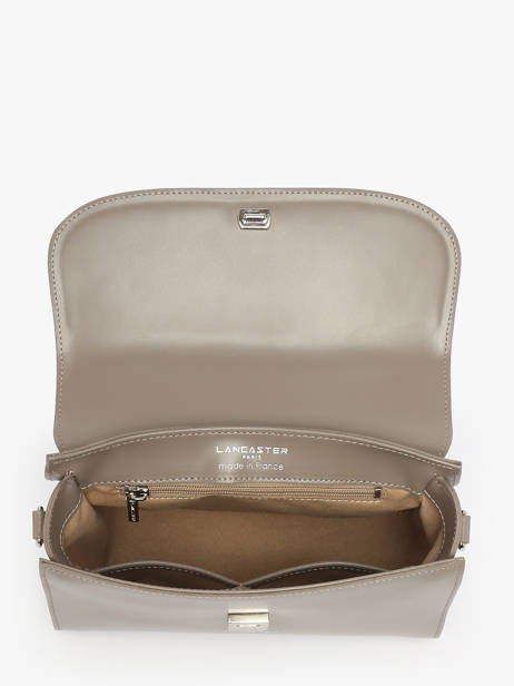 Medium Leather Suave Crossbody Bag Lancaster Gray suave even 17 other view 3