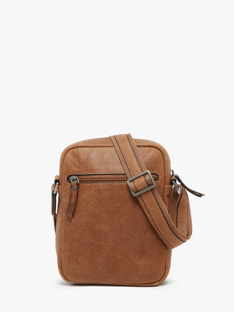 Sac Bandoulière Spider Cuir Etrier Marron spider ESPI704M vue secondaire 4