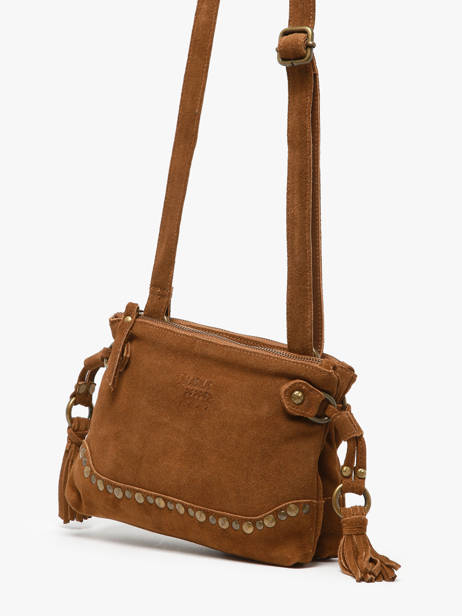 Sac Bandoulière Houston Cuir Basilic pepper Marron houston BHOU82 vue secondaire 2