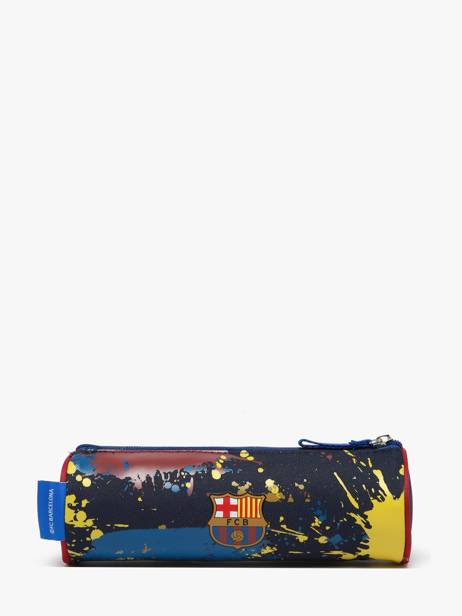 Trousse 1 Compartiment Fc barcelone Bleu barca 214F207P vue secondaire 2