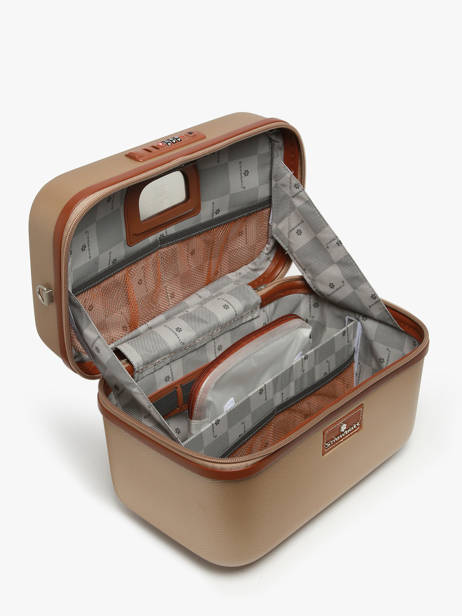 Beauty Case Snowball Gold travel A52335 other view 2