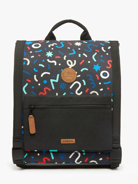 Sac à Dos 2 Compartiments Cabaia Noir school L vue secondaire 2