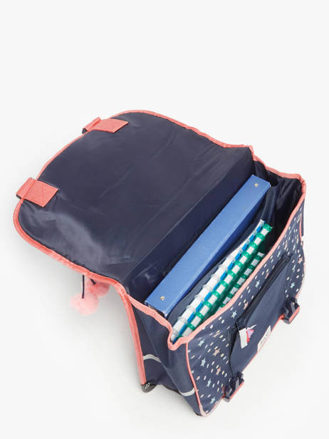 Cartable 1 Compartiment Milky kiss Bleu fantasy fables 3700523 vue secondaire 3