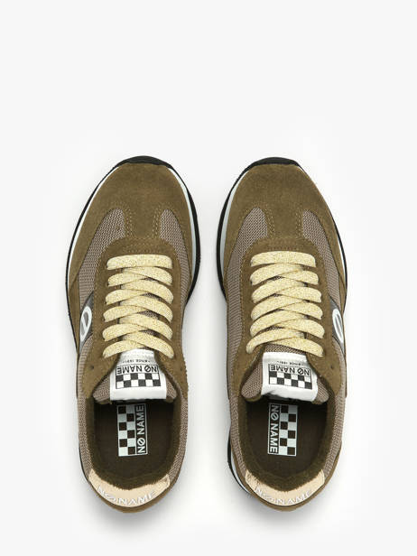 Sneakers Plateforme Flex M Jogger En Cuir No name Vert women IMKNITAY vue secondaire 4