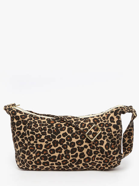 Recycled Cotton Mini Charlot Crossbody Bag Rivedroite Brown forever wild MCHARFOR other view 4