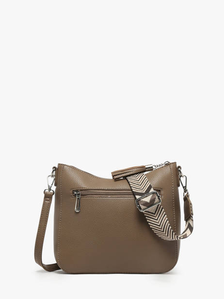 Shoulder Bag Grained Miniprix Brown grained F8575 other view 3