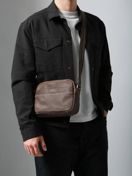 Sac Bandoulière Spider Etrier Marron spider ESPI710M vue secondaire 1