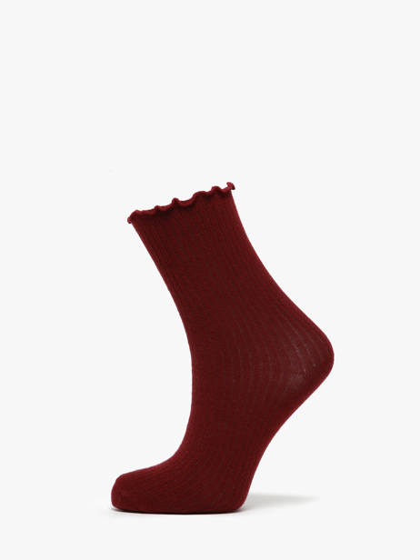 Chaussettes Pieces Rouge girl 17149458