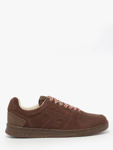 Sneakers En Cuir Faguo Marron men 25CG0202