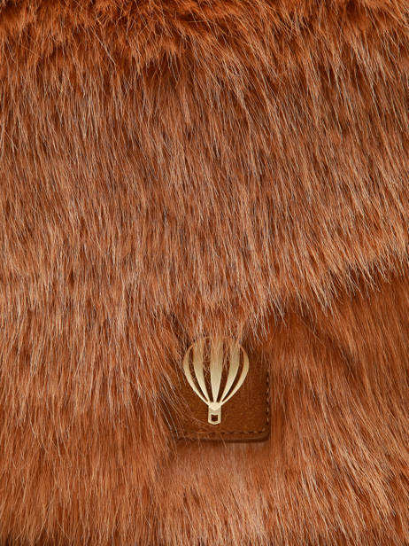 Sac Bandoulière Doudou Polyester Le voyage en panier Marron doudou AHP266 vue secondaire 3