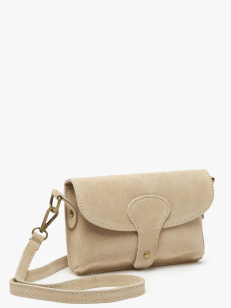 Crossbody Bag Velvet Milano Beige velvet VE260612 other view 2