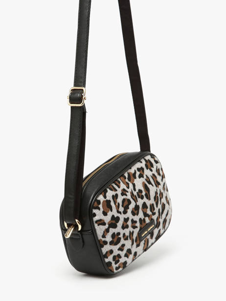 Crossbody Bag Leopard David jones Black leopard CM7663 other view 2