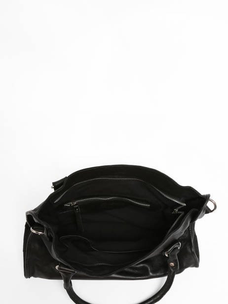 Handbag Leather Basilic pepper Black glam BGLA22 other view 4