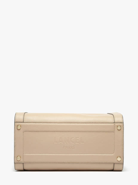 Sac Bowling M Bcbg Cuir Lancel Beige bcbg A13690 vue secondaire 5