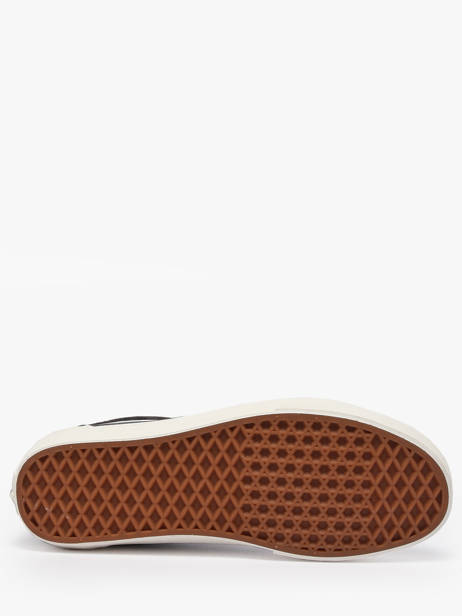 Sneakers Old Skool In Leather Vans Black men D7ZY7U1 other view 4