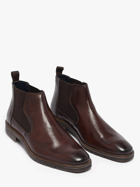 Chelsea Boots En Cuir Bugatti Marron men 11116361 vue secondaire 1