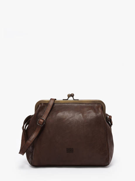 Cross Body Tas Heritage Leather Biba Brown heritage BT22