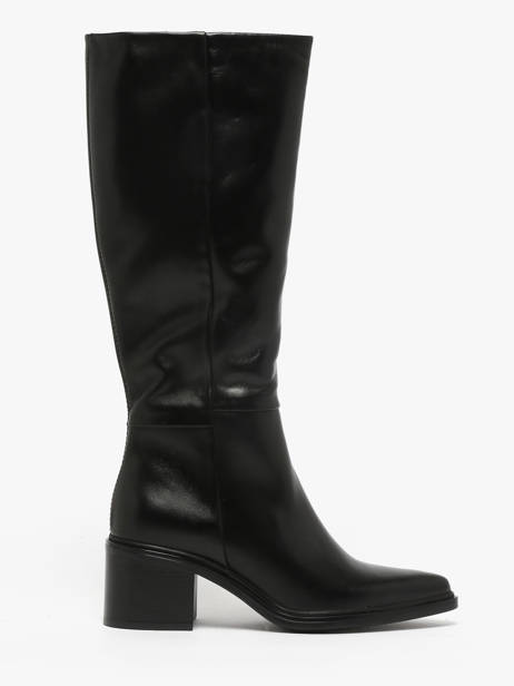 Bottes à Talon En Cuir Mjus Noir women L39303