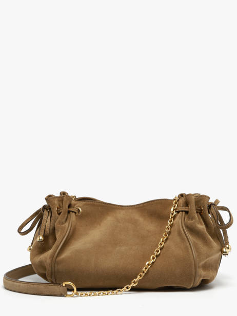 Sac Bandoulière Premium Cuir Gerard darel Marron premium DCS07400 vue secondaire 4